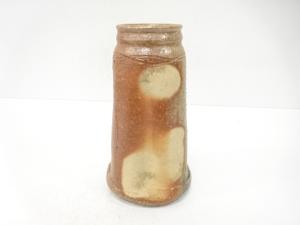 信楽焼　奥田忠左衛門造　花生